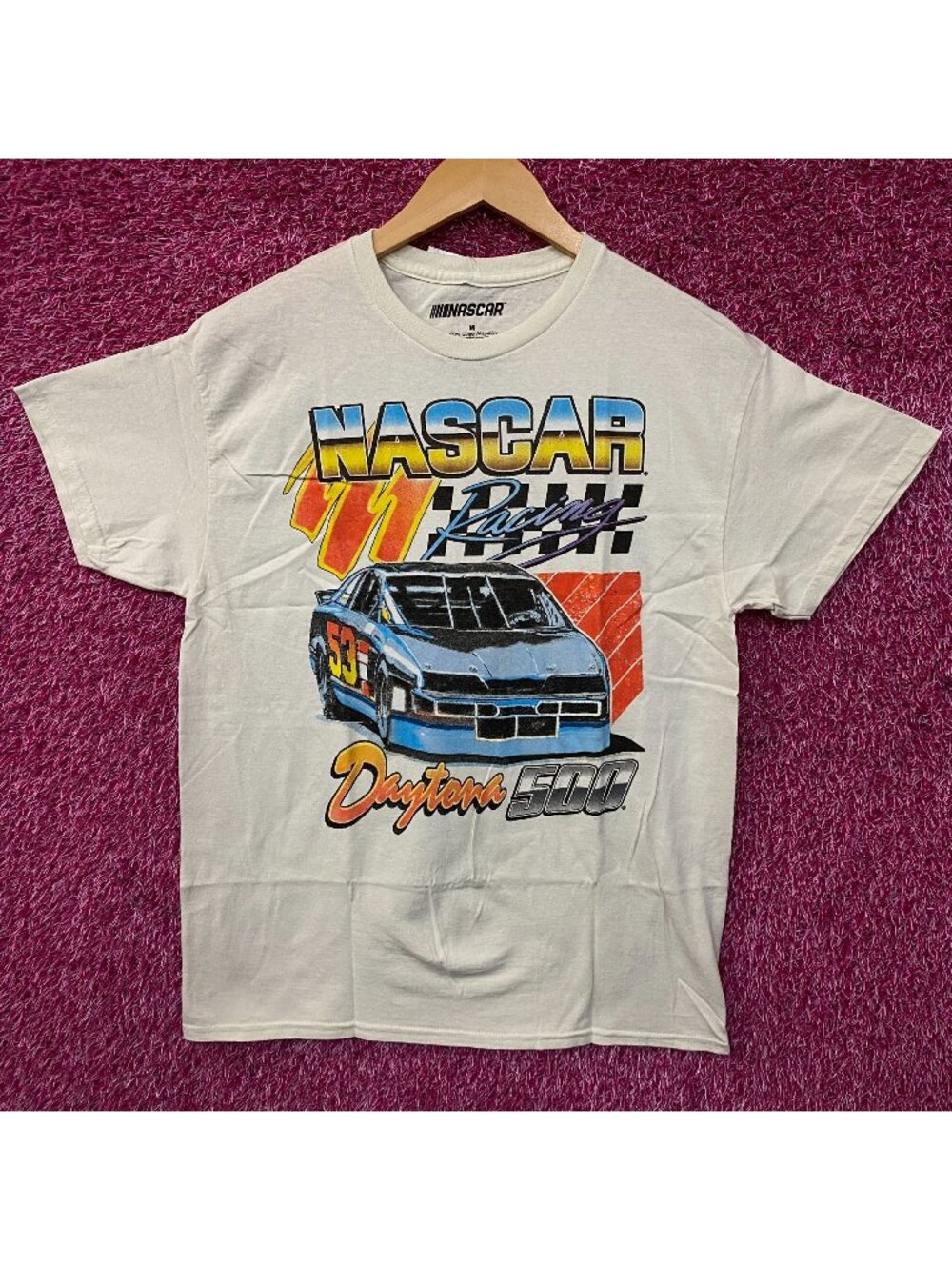 NASCAR Daytona 500 Retro Style Graphic Tee Medium